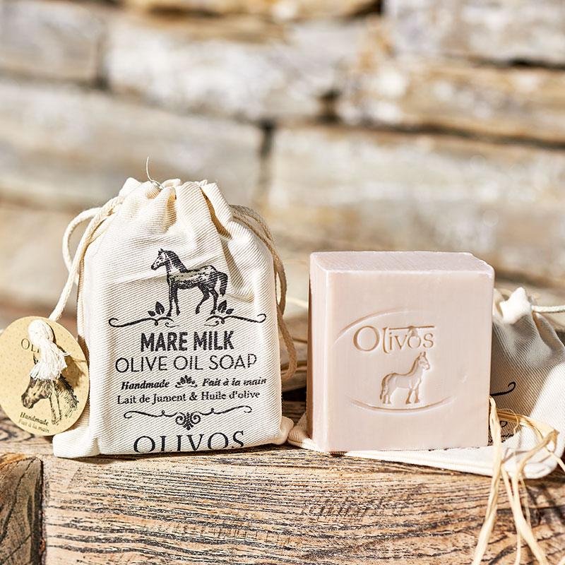 Hard soap made from mare's milk and olive oil 150g