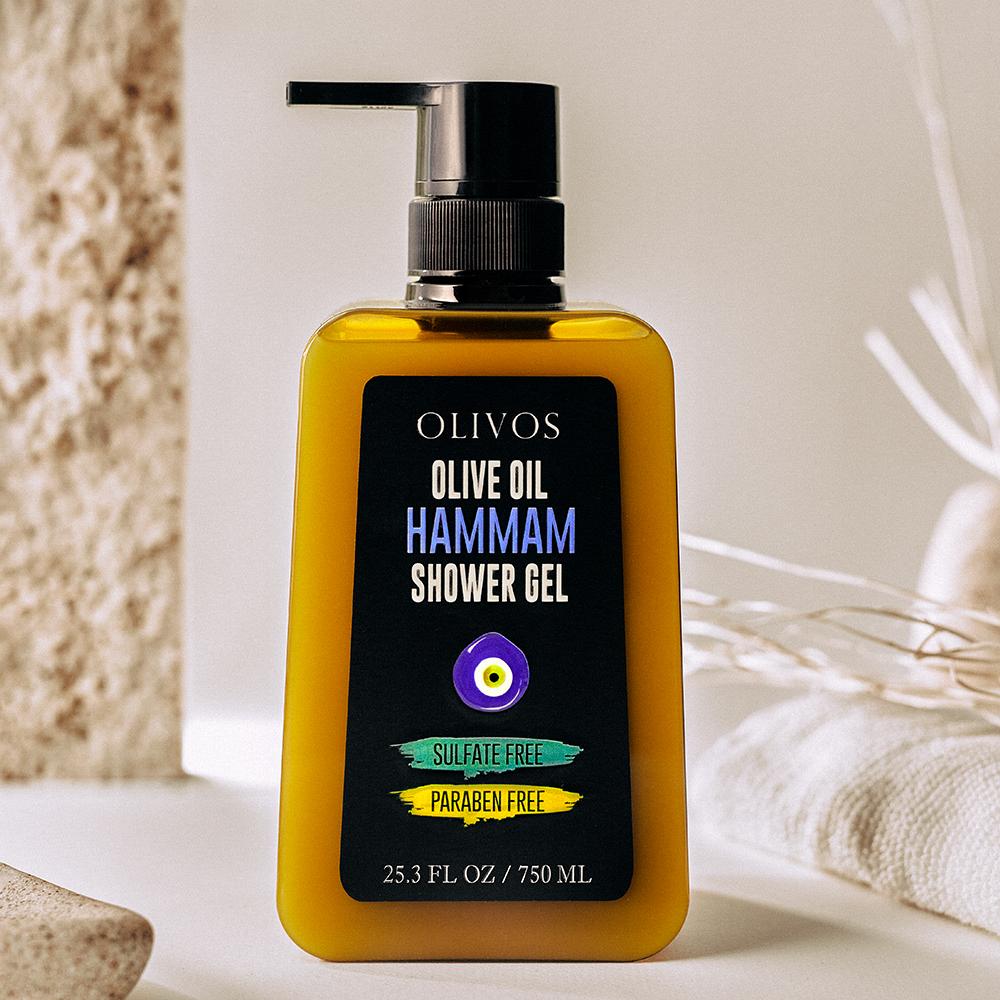 Hammam shower shampoo with olive oil 750 ml