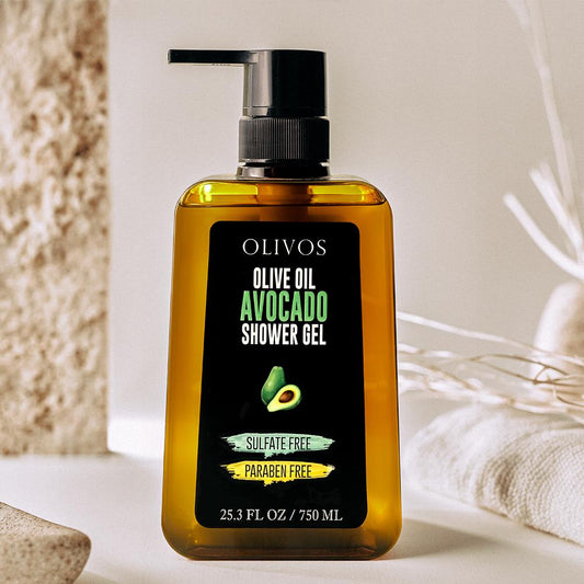 Šampon za tuširanje od avokada i maslinovog ulja 750 ml